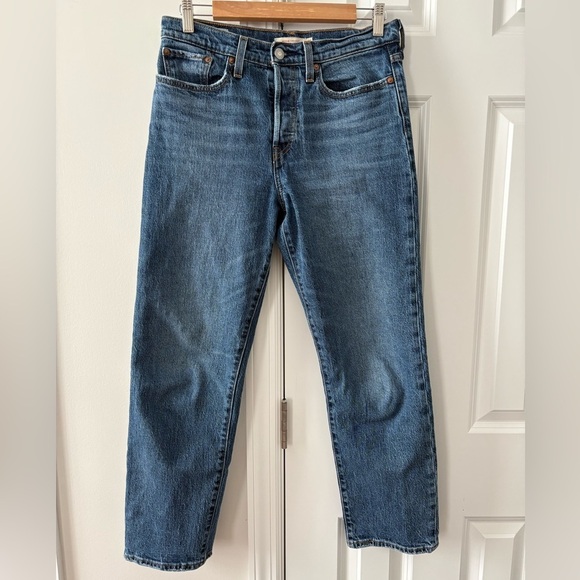 Levi’s Wedgie Straight Jeans Size 28 - Picture 4 of 11